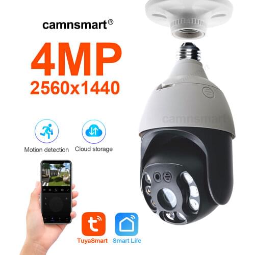 Tuya 3MP Surveillance Camera Wifi Security Protection 4X Zoom Indoor/Outdoor Wireless Remote Two-Way Audio Smart Life Camera