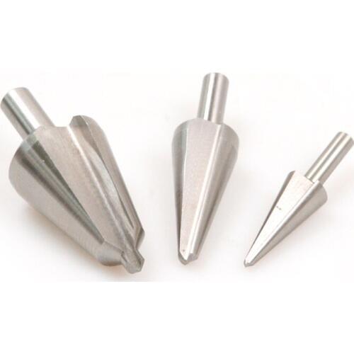 High Quality 3Pcs/Set High Speed Steel Chamfer Countersink Drill 16-30.5mm 5-20mm 3-14mm Umbrella Drill Bit Tool For Woodworking