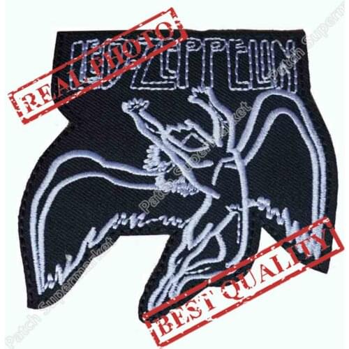 Top quality Embroidered Iron On Sew On music Patch Rock Band EMBLEM for t shirt baseball cap hat