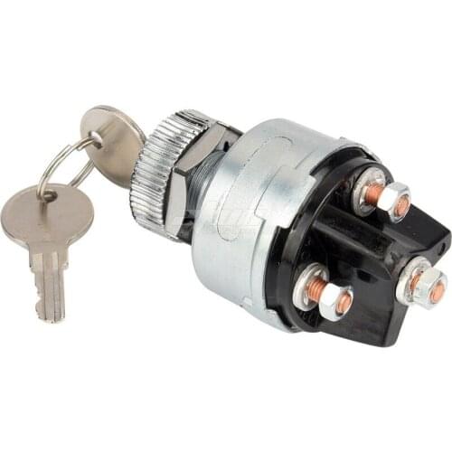 1pc Ignition Starter Switch Lock With 2 Keys For Tractor Forklift Tuning Car Truck Bus Tools ON /OFF /Start Ignition Switch Lock
