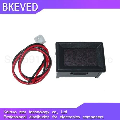 1pcs 2.5-30V (OR 4.5-30V ) DC mini Car Motor Red LED Digital Voltmeter Volt Voltage Panel Meter new