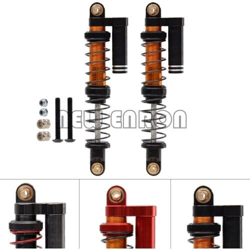 1:10 Metal 2Pcs 90/95/100/105/115MM OIL Shock Absorber Damper For RC Car 1/10 CC01 D90 RC4WD TRX4 TRX-4 T4 SCX10 NEW ENRON