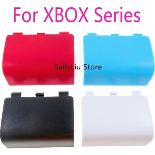 60pc Housing Door Cover Battery Shell Lid Back Case for xbox s x controller plastic battery cover for xbox series s x controller