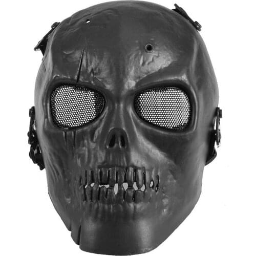 Army Of Two Full Face Tactical Paintball Mask Skull Protective Mask Cosplay Party Army Military CS Wargame Hunting Airsoft Masks