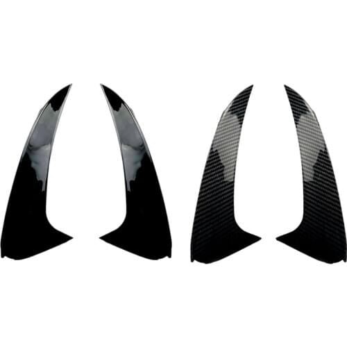 Car ABS Rear Bumper Splitter Spoiler Side Wing Decorative Cover for Mercedes Benz CLS Class W218 2014-2017