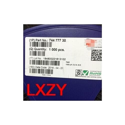 Free Shipping 10PCS/lot 74477730 WE-PD 7345-1000UH 1MH 0.25A 7X7X4.5MM W E Power Inductor