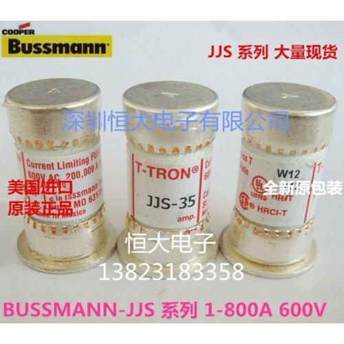 BUSSMANN ceramic fuse tube T-TRON fuse JJS-3 3A 600V USA Import