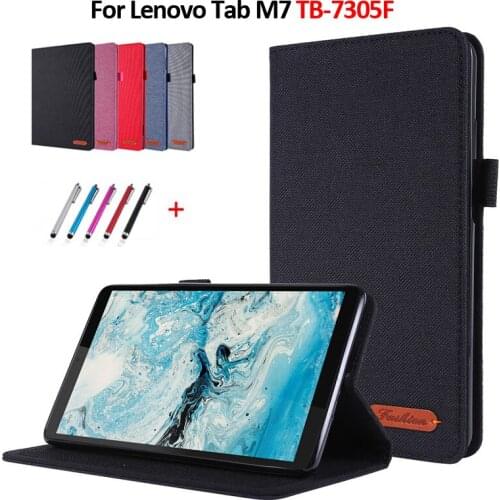 Case for For Lenovo Tab M7 TB-7305F 7.0 inch Cowboy Flip Stand Cover Funda for Lenovo Tab M7 7.0 TB-7305X TB-7305i TB-7305F