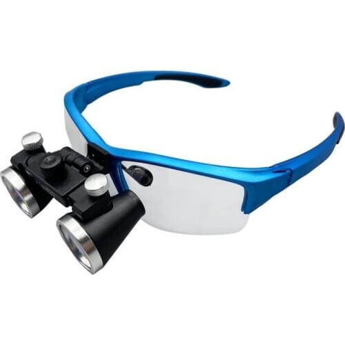 Surgical Operation 2.5 Times 3.5 Times Head-mounted Medical Magnifying Glass Medical Portable Folding Magnifying Glass