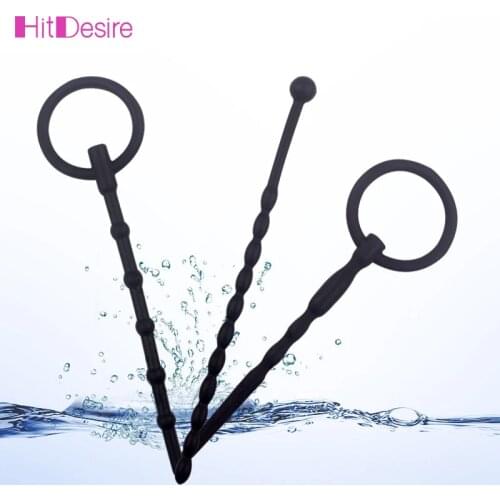 HitDesire Dildo Penis Eye Urethral Blockage Dilator Horse Eye Irritation Masturbation Plunger Gay Adult Sex Toys