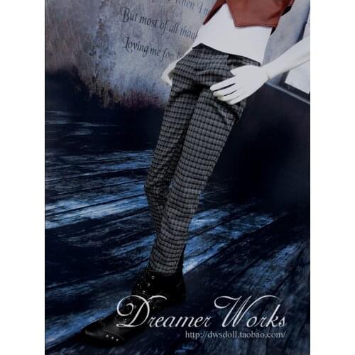1/4 1/3 scale BJD Plaid pants for BJD/SD clothing doll accessories,Not included doll,shoes,wig and other accessories 18D1274
