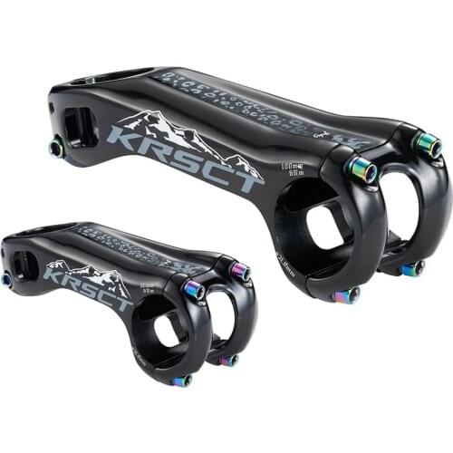 KRSCT New CNC Road Bike Trunk Mountain Bike MTB stem -20 Degree 28.6 * 31.8mm *80/90/100mm Bicycle Cycling Parts bike
