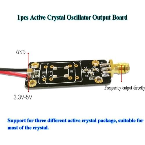 1pcs Active Crystal Oscillator Output Board Module Direct Frequency Output 3.3V-5V