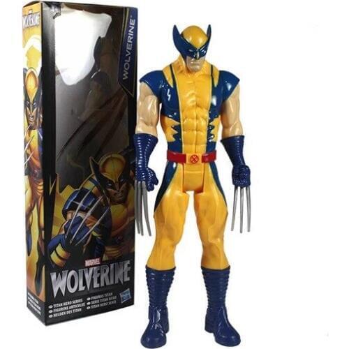 2020 New Free Shipping Marvel Super Hero X-men Wolverine PVC Action Figure Collectible Toy 12"31CM
