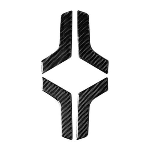 Fit For Mercedes-Benz Old C-Class W204 Carbon Fiber Door Handle Decoration Interior modification