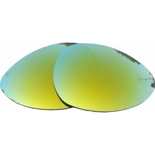 24K Gold Mirrored Polarized Replacement Lenses for Crosshair S Sunglasses Frame 100% UVA & UVB
