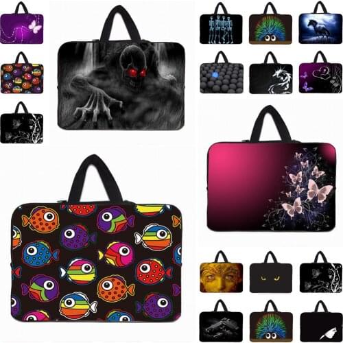 2021 Laptop Carry Handle Bag New Waterproof Neoprene 10 12 13 14 15 17-inch 13.3 11.6 15.6" Notebook Pouch For Macbook Acer Dell