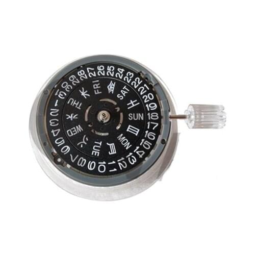 Luminous Watch Movement Mechanical Automatic Wrist Watch Movement Refit Special Calendar Disk For NH36 Date at 3/3.8 o'clock