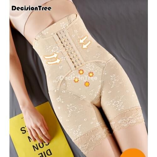 2021 tummy control safety short slim pants women lace floral breathable high waist pants underwear under boxer panties tights