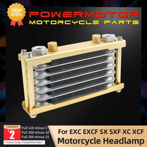 Universal Motorcycle Engine Oil Cooler Radiator for Motorcycle Dirt Bike ATV Motorbike Cooler Scooter Go Cart Modified parts