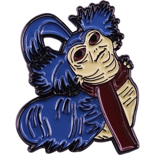 Labyrinth worm badge fantasy Ello pin novelty geek movie fans gift cute flair addition