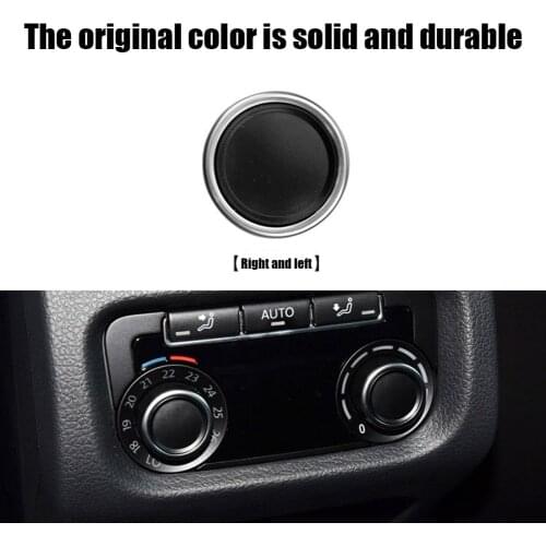 1PCS for Volkswagen Sharan 7N0907049C SWITCH KNOB KNOBS HEATER HEAT CLIMATE CONTROL BUTTONS DIALS FRAME A/C AIR CON COVER