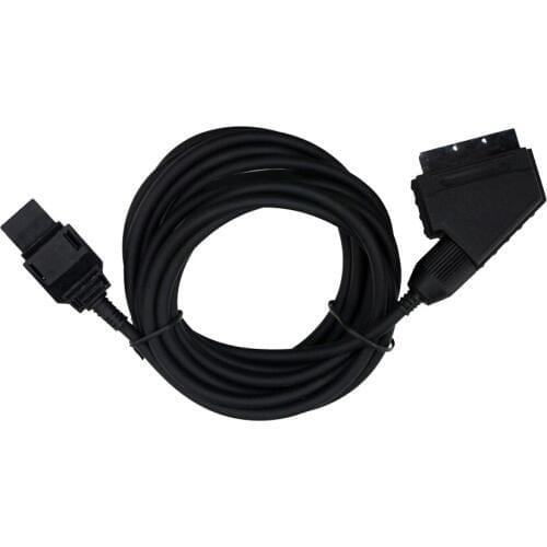 Xunbeifang 10PCS 1.8M Scart Audio Video AV Cable for NES RGB connect cable