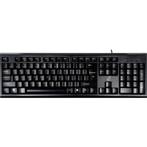 104 Computer keyboard Q9 USB Flat/Round USB Notebook Gaming and Office Universal Wired Single Keyboard