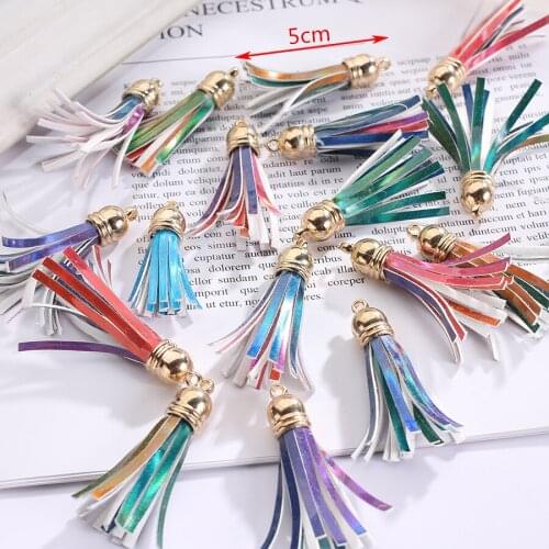 20pcs/lots Fabric Mini Small Tassels Pendants Multicolors Mixed For Earrings Jewelry Crafts Making Chains Diy Sewing Accessories