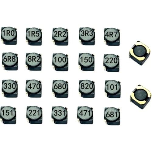 6D38 SMT Inductor 2.2UH 3.3UH 4.7UH 6.8UH 10UH 22UH 33UH 47UH 68UH 100UH 150UH 220UH 330UH 470UH 6.7*6.7*3.8mm