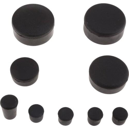 9 Pcs Motorcycle Rubber Frame Plugs for Suzuki GSXR1000 K5 2005-2006 Motorcycle Accessories