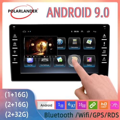 Car Radio 2 Din 1+16G/2+16G/2+32G Android 9.0 RDS Multimedia Player GPS 8 Inch WIFI Bluetooth For Volkswagen Hyundai Kia Renault