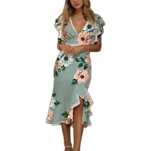 CUASE Summer Chiffon Dresses