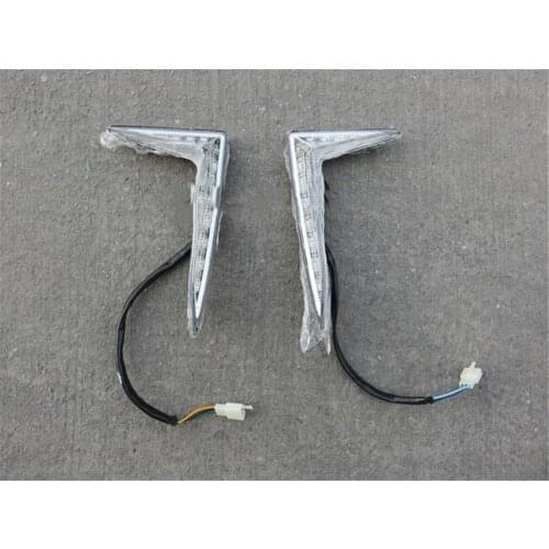 FOR Longcin LX200-13 CR5 Left and Right Fuel Tank Decoration Lights Turn Signal Vehicle Width Lights