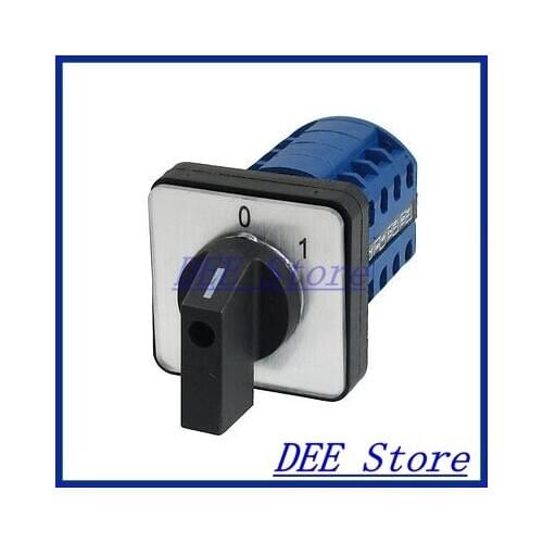 LW28-20/4-0-1 16 Screw Terminals 1-0-2 Position Changeover Switch