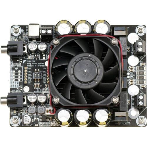 G-018 2*500W Dual Channel Class-D Digital Power Amplifier Board High Power HiFi Fever Amplifier Board