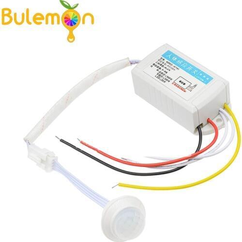 IR Infrared Body Motion Sensor Automatic Light Lamp Control Switch 110V 220V