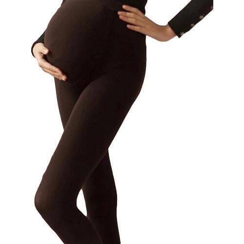 Pregnant Women Pantyhose Large Size Winter Thicken Maternity Pants Warm Footed Leggings Pantyhose Soft Plus Size Hosiery