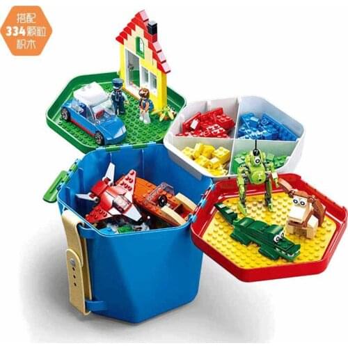 Sluban Blocks Storage Box Building Blocks Companion Box DIY Creative Bricks Bulk Sets Friends Educational Toys for Child Gift