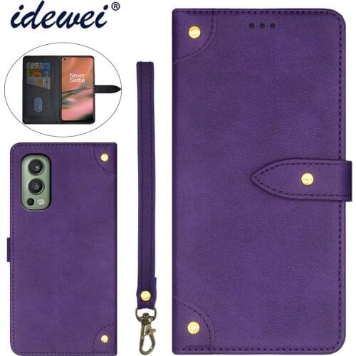 Applicable to OnePlus Nord 2 5G mobile phone case fold bracket function protection leather case phone case funda capa co