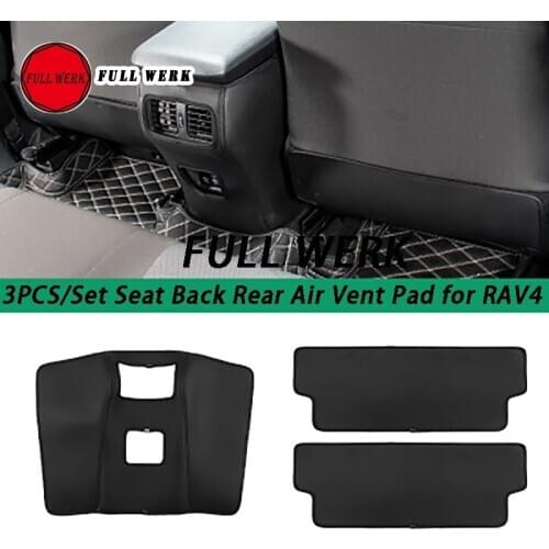 Leather Car Styling Seat Back Anti Kick Pad Armrest Protective Mat Cushion Protector for RAV4 19-20 Interior Accessories