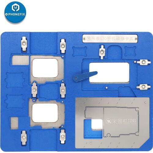 MJ K30 3 IN 1 Multi-purpose PCB Fixture Holder for iPhone 11Pro Max BGA Soldering Repair Platform Reballing Positioning Clamp