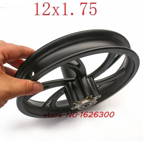 High quality12'' rims 12x1.75 wheel hub use 12 1/2 X 2 1/4 12 1/2x2.75 Tire inner tube fit Many Gas Electric Scooters e-Bike