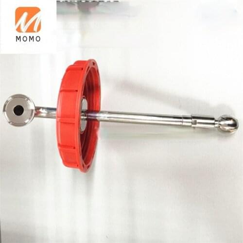 Spray nozzle for ibc totes cleaning