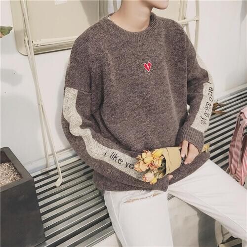 Sweaters Mens O-collar Soft Knitted Warm Japanese Simple Full Match Fashion High Quality Mens Sweaters 14 Colors