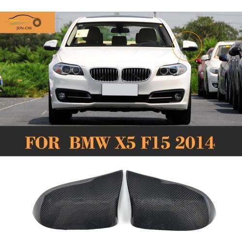 Carbon Fiber car side mirror fender auto mirror shield for BMW X5 F15 Standard 2014 2015 2016 Not M