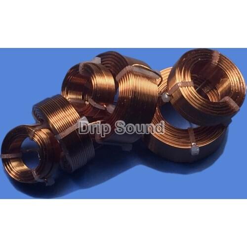 1pcs 1.0mm 1.9mH-3.5mH Audio Amplifier Speaker Crossover Inductor 4N Oxygen-Free Copper Wire Coil #Copper