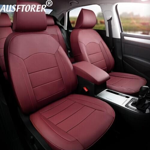Custom Fit Genuine Leather & Leatherette Covers Car Seat for Subaru Impreza 2008 2010 Auto Seats Protectors Interior Accessories