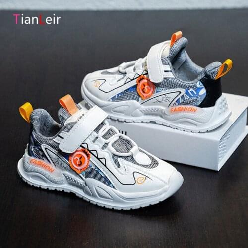 2021 Fashion Chlldren Shoes Breathable Mesh Sports Shoes for Boys Girls High Quality Running Sneakers Kids Shoes Boys Enfant