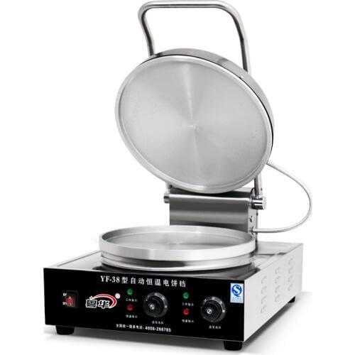 Commercial Crepe Maker Frying Pan Electric Pancake Machine Commercial Electric Crepes Making Pan Electric Pancake Maker